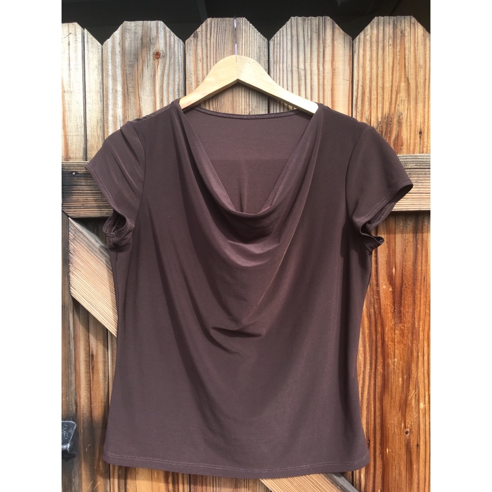 Brown blouse perfect with skirts or jeans